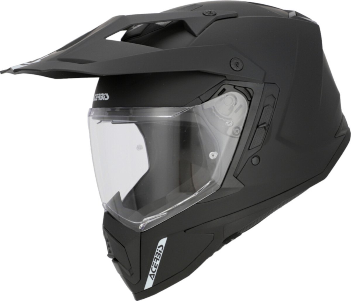 Acerbis Assault Mat Zwart Adventure Integraalhelm - Helm