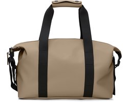 Rains Hilo Weekend Bag Small W3 Beige - Waterafstotende Weekendtas