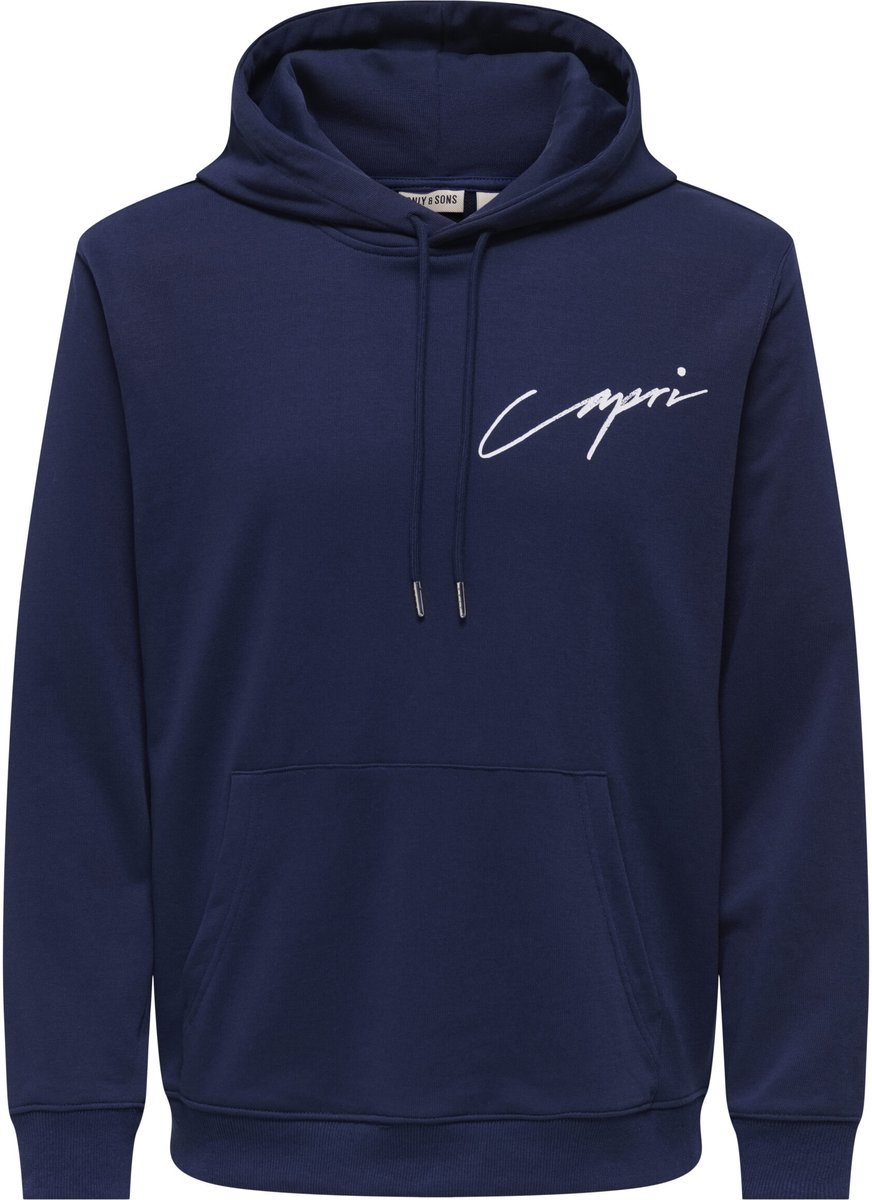 ONLY&SONS - ONSDAVID SKETCH REG HOODIE - Heren - Sweaters