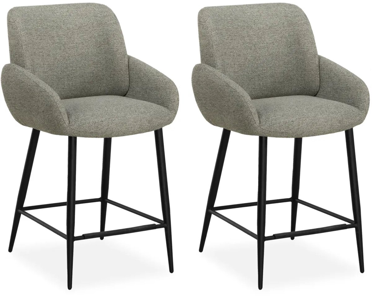 MX Sofa - Barstoel Dani - Sky (set van 2 stoelen)