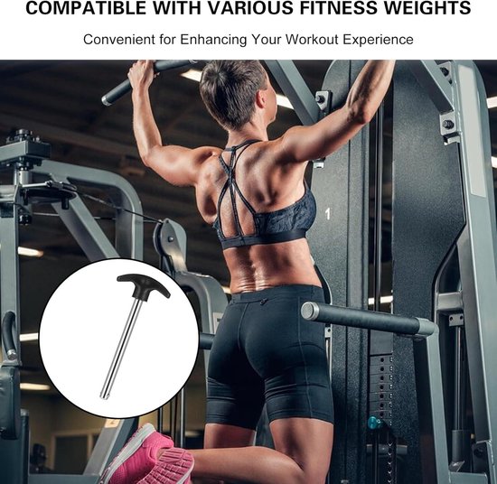 Fentar Gym Pin für Zusatzgewicht, Länge 110mm Durchmesser 10mm Gympin