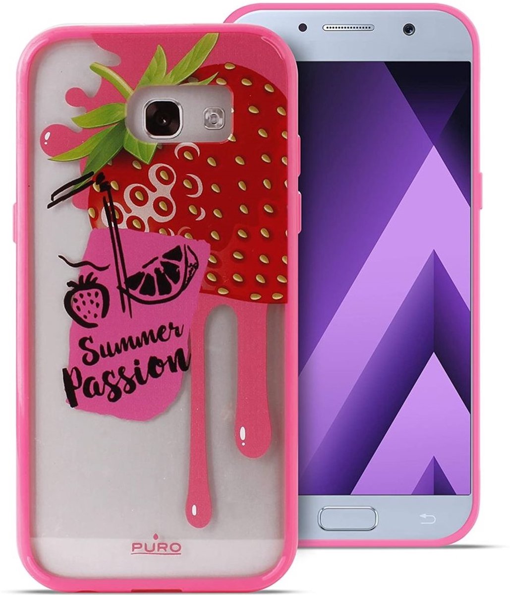 PURO SGGA517SJSBERRYRED mobiele telefoon behuizingen 13,2 cm (5.2'') Hoes Multi kleuren