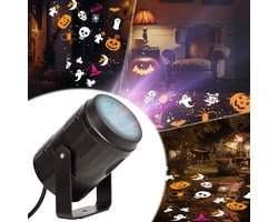 halloween projector-Halloween-Halloween Decoratie-Halloween Projector Licht Buiten/Binnen - Waterdichte LED-Lichtprojector - Voor Cadeaus- Halloween Decoraties - Halloween Projector - Lichtshow voor Thuisfeesten (4W-USB- 5V-Plug-in)