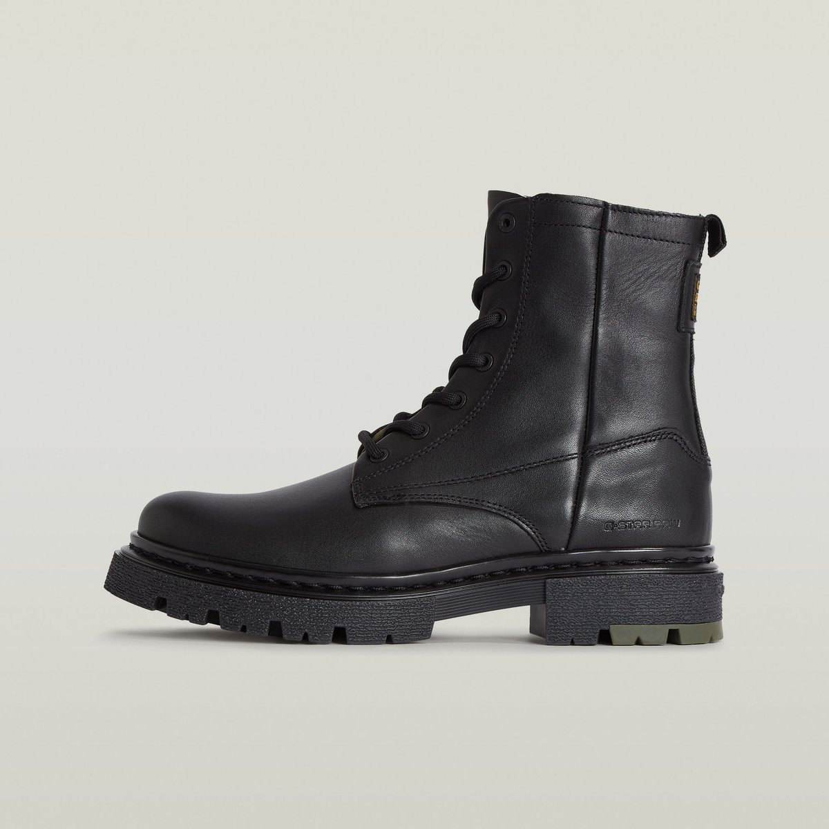 G-Star Kafey Biker High W Dames Laarzen Zwart