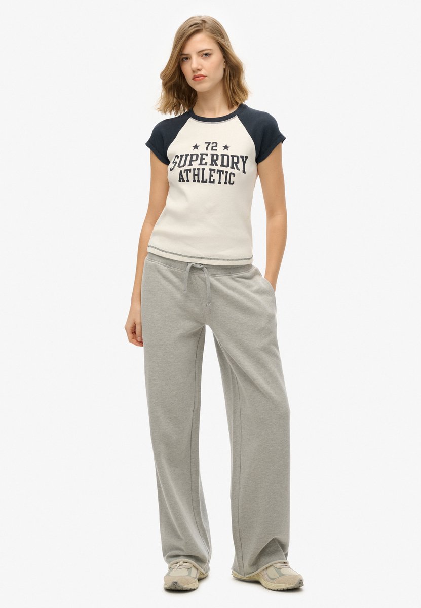 Superdry Studios joggingbroek Dames Broeken Grijs