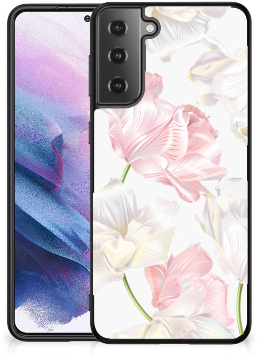 Samsung Galaxy S21 Plus Bloemen Hoesje Lovely Flowers