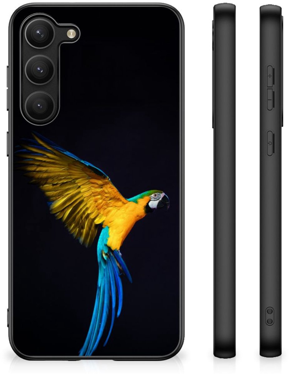 Samsung Galaxy S23 Plus Dierenprint Telefoonhoesje Papegaai
