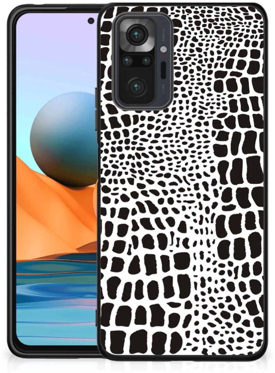 Xiaomi Redmi Note 10 Pro Dierenprint Telefoonhoesje Slangenprint