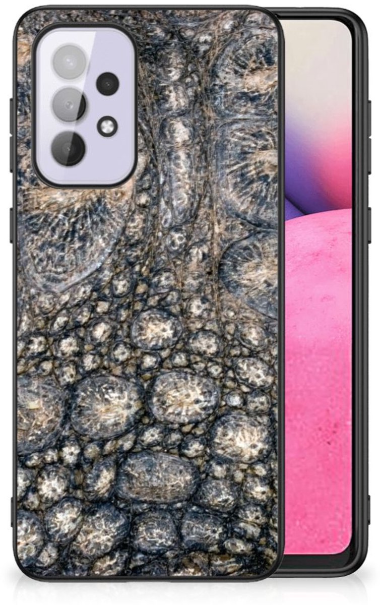 Samsung Galaxy A33 5G Dierenprint Telefoonhoesje Krokodillenprint