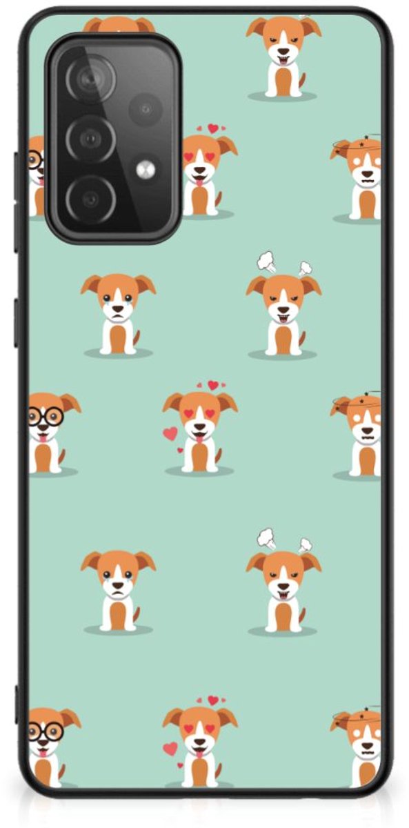 Samsung Galaxy A72 (5G/4G) Dierenprint Telefoonhoesje Pups