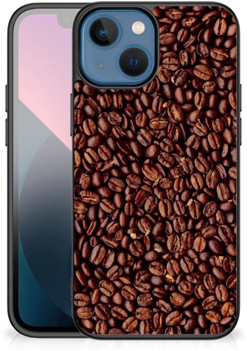 Apple iPhone 13 mini Back Cover Hoesje Koffiebonen