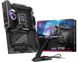 MSI MPG Z890 CARBON WIFI - Moederbord - ATX - Intel Z890 - Compatible met Intel Core Ultra Processoren - LGA 1851 socket