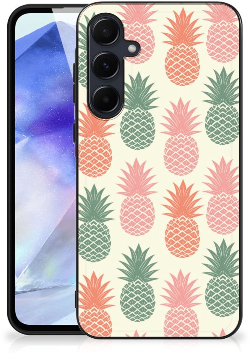 Samsung Galaxy A55 Back Cover Hoesje Ananas