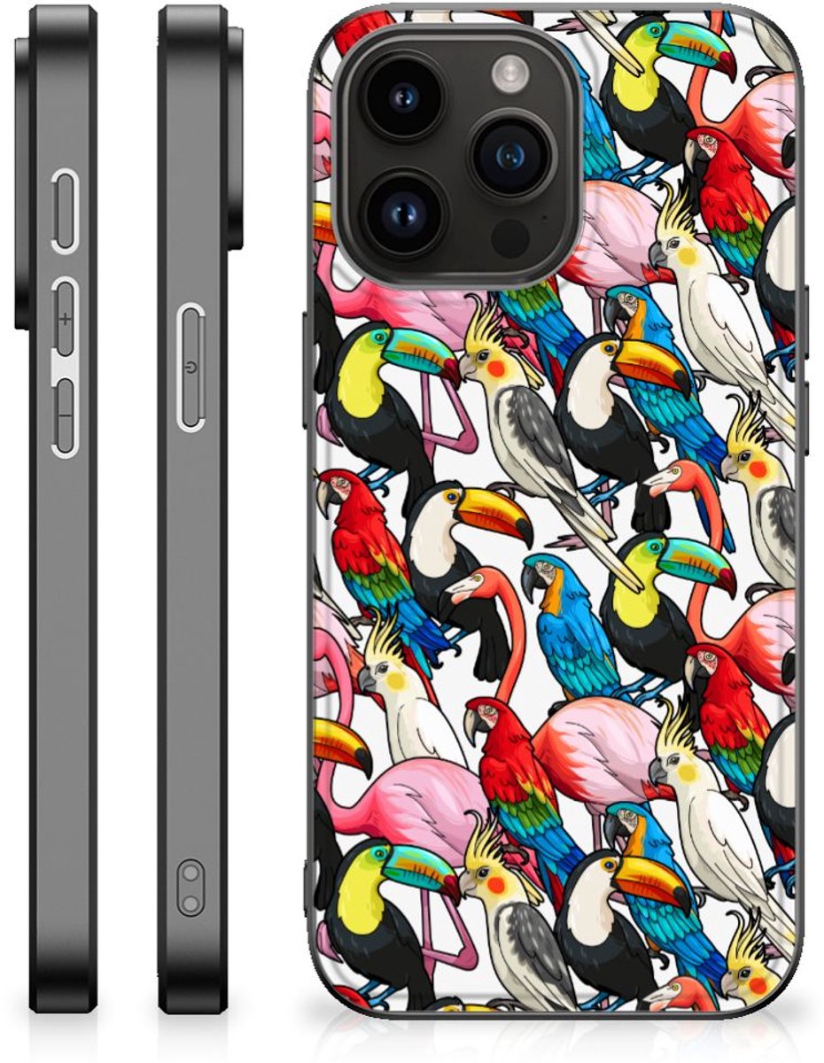 iPhone 15 Pro Max Dierenprint Telefoonhoesje Birds