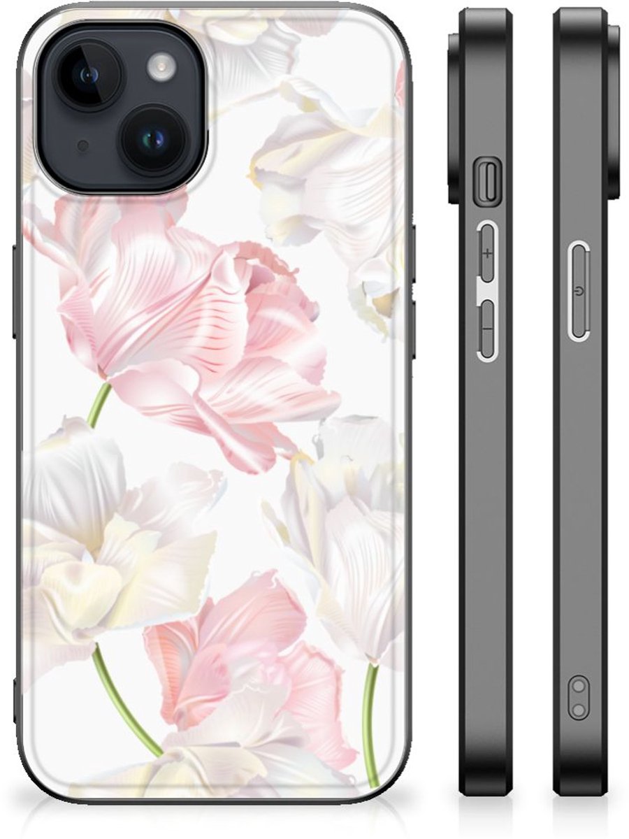 iPhone 15 Plus Bloemen Hoesje Lovely Flowers
