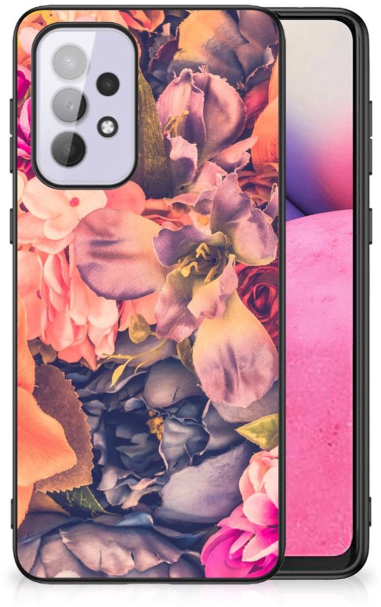 Samsung Galaxy A33 5G Bloemen Hoesje Bosje Bloemen