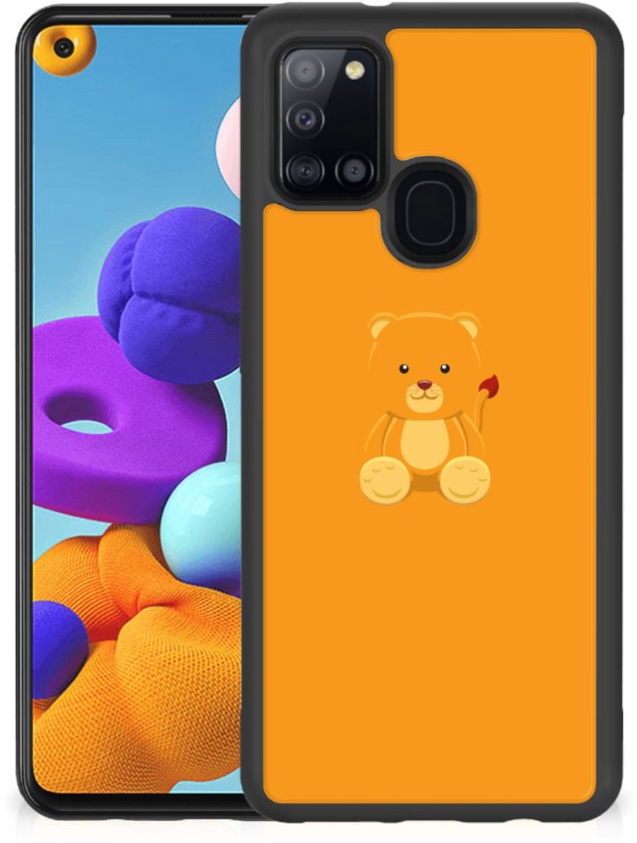 Samsung Galaxy A21s Bumper Hoesje Baby Beer