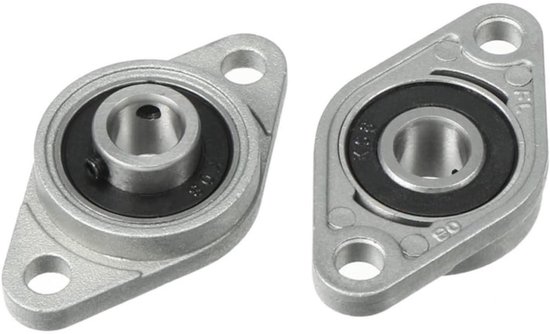 As-motor Lager 6204-2RS DIN625 | Binnendiameter: 20 mm | Breedte: 14 mm