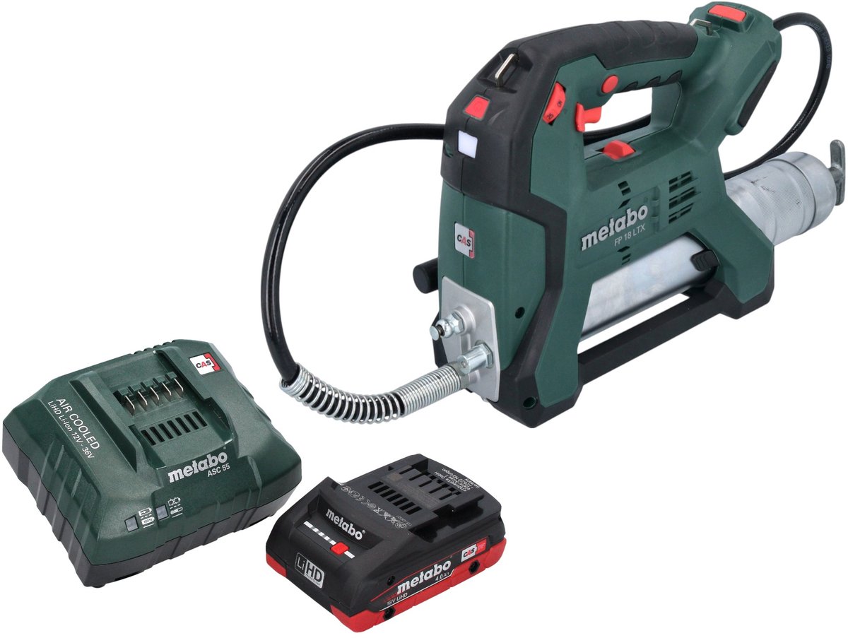 Metabo FP 18 LTX accusmeerpistool 18 V 690 bar + 1x accu 4.0 Ah + lader