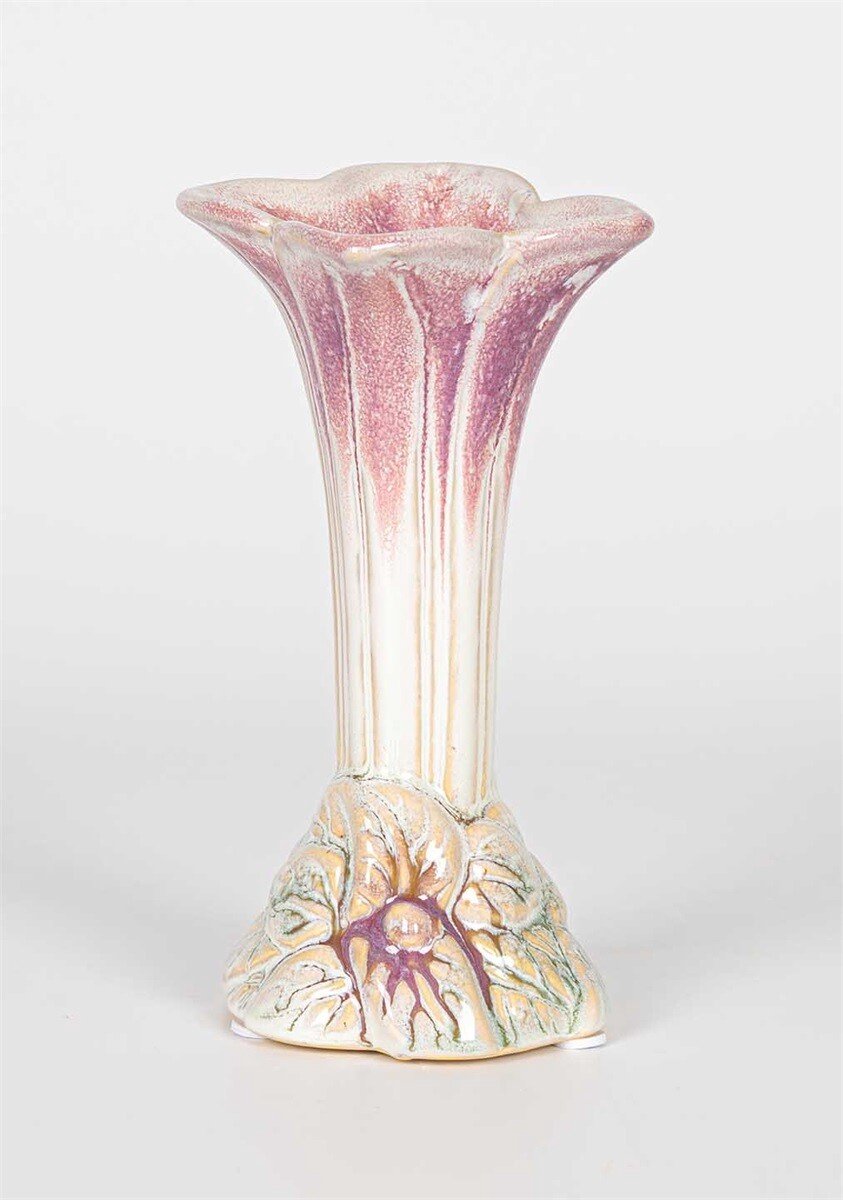 homebound by ky Aardewerk tulpenvaas roze | tulpenvaas | 10x10x17cm