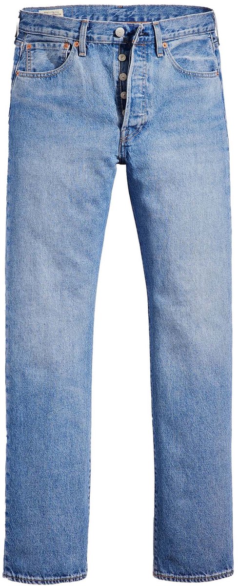 Levi’s 501 Broek Regular Fit Mid W 36 L 32 Heren Jeans Blauw