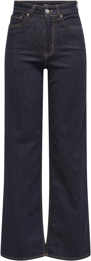 Only Jeans Onlmadison Blush Hw Wide Dnm Rea024 15352206 Dark Blue Denim/rinse Dames Maat - W30 X L32