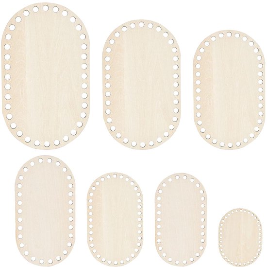 YourHobbyTools 12mm gaten houten bodemplaat voor haken, houten