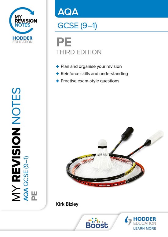My Revision Notes: AQA GCSE (9–1) PE Third Edition - cover