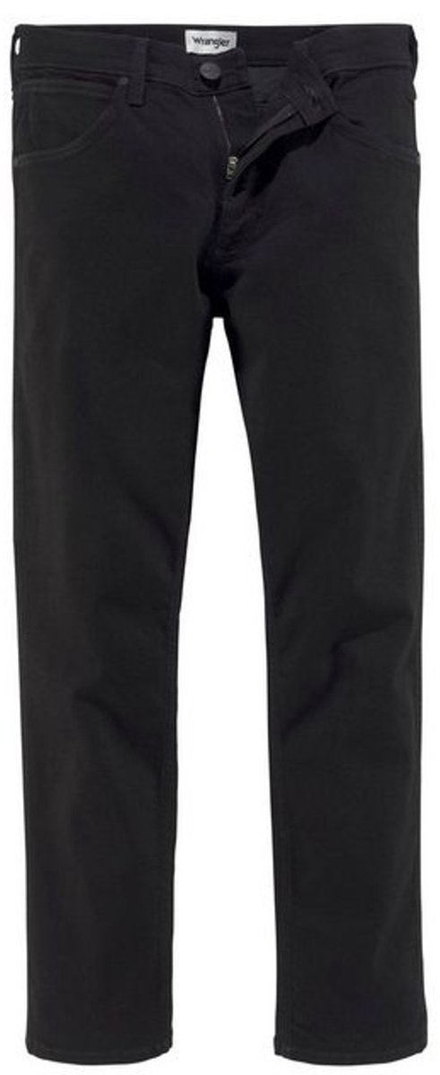 Wrangler Heren Jeans Broeken TEXAS regular/straight Fit 30W 30L Volwassenen Zwart