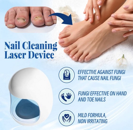 Appareil Laser Traitement Mycose Ongles Pieds - Neuf Avec Batterie