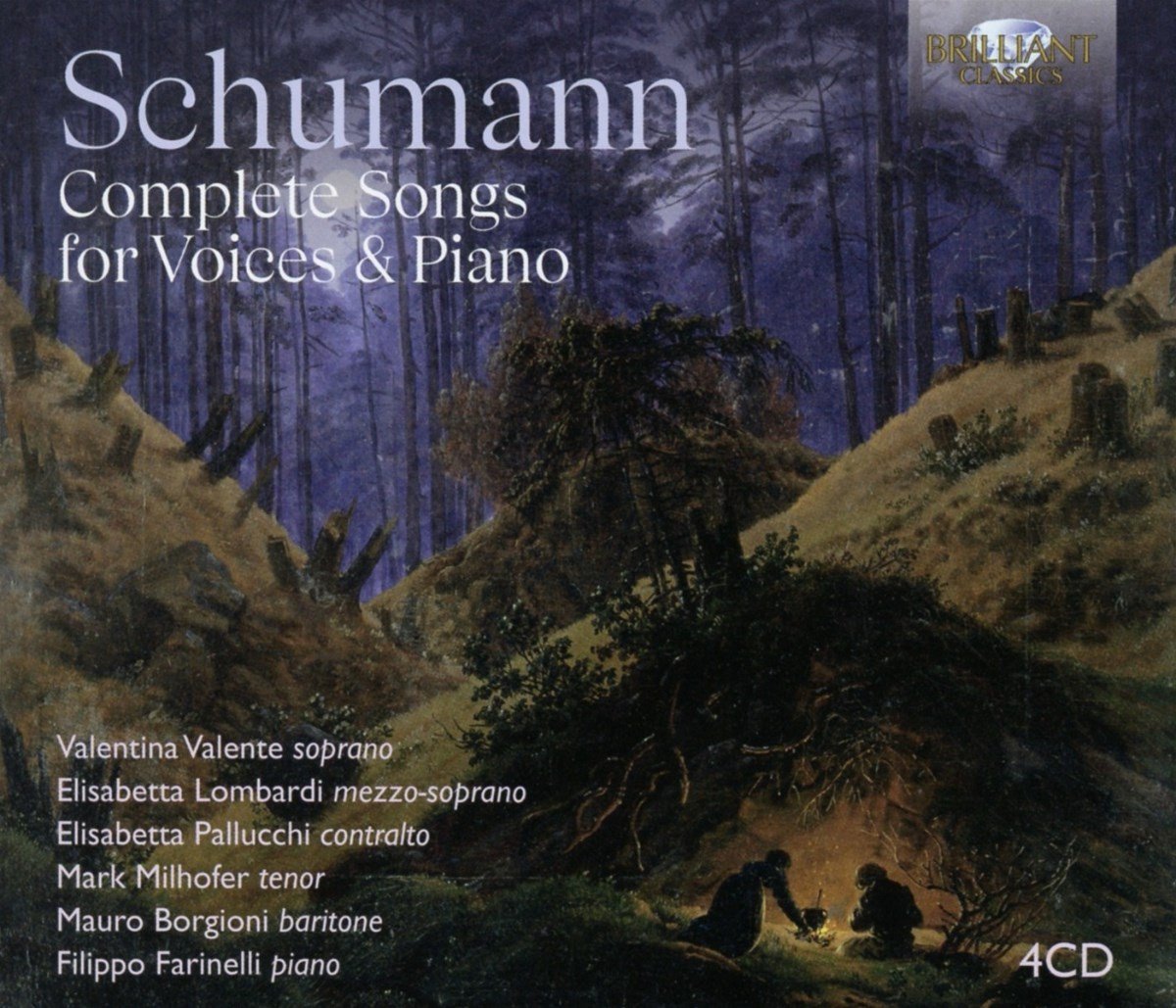 Valentina Valente - Schumann: Complete Songs For Voices & Piano (4 CD)