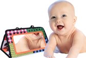 Knaak Baby Boekje - Kijk- en Knisperboekje - Vanaf 0 Maanden - Montessori - Speelgoed Tummy Time
