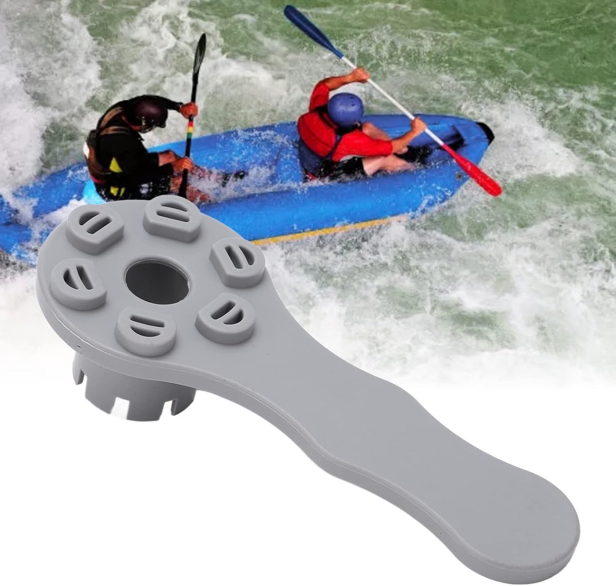 Clé à Valve Gonflable Kayak Et Paddle - Lot De 2 En PVC Robuste, Outil De Serrage Pour Sport Nautique - 6