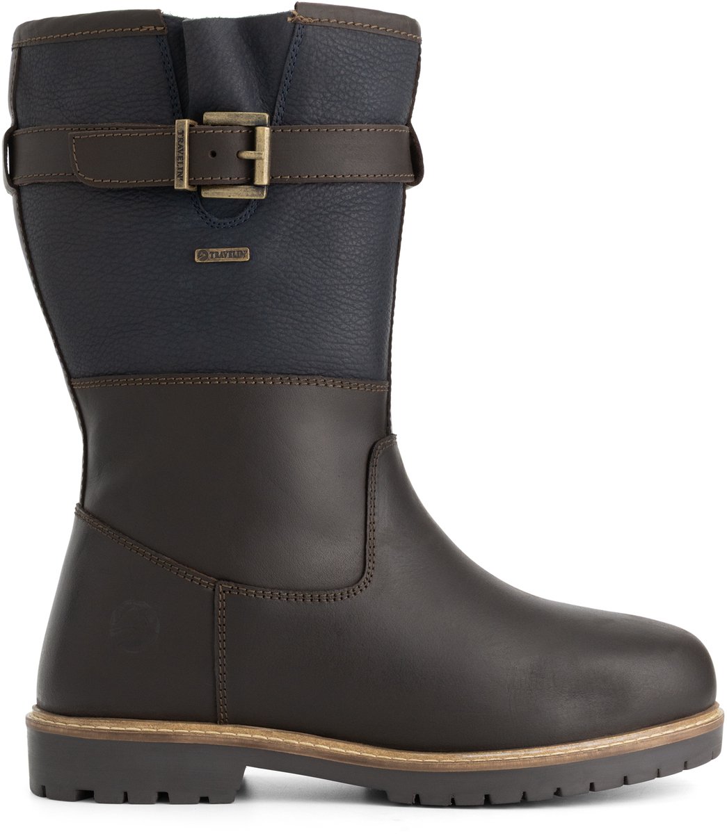 Travelin' Landvik Dames - Outdoorlaarzen - Waterdicht - Blauw