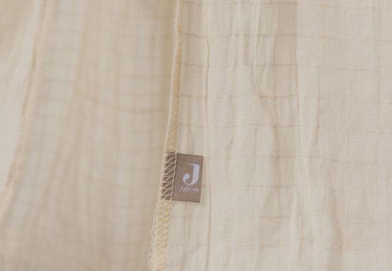 Jollein Baby Klamboe - 155cm - Cosy Check - Sand — afbeelding 2