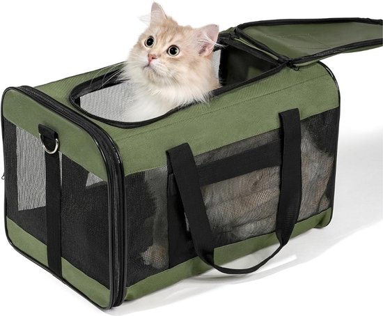 Cage pour chat ZRSS® - Clapier pliable - 43 x 31 x 31 cm