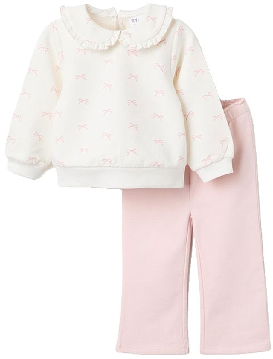 Zippy 3107418801 Set Wit,Roze 9-12 Months Meisjes