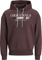 JACK & JONES Sweat Capuche Jack&Jones Clay BORDEAU M