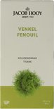 Doos Jacob Hooy met venkel kruidendrank. Groene plantafbeelding onderaan.