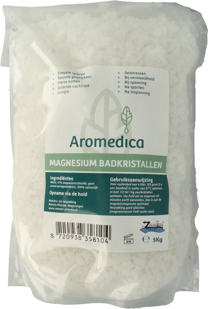 Aromedica Magnesium badkristallen 5 Kilogram