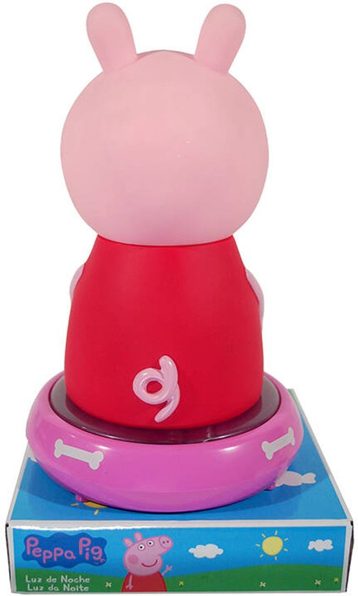 Peppa Pig nachtlamp - 3D - 25cm hoog van Peppa Pig — afbeelding 2