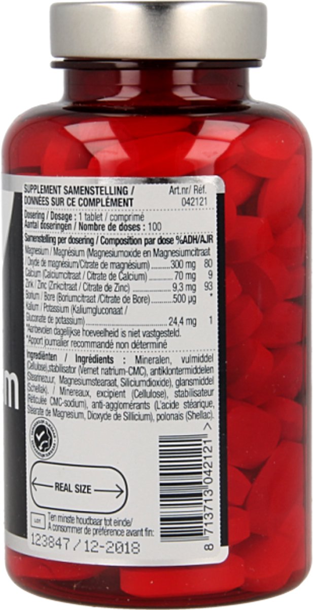 Lucovitaal Calcium Magnesium Zink Voedingssupplement - 100 tabletten — afbeelding 6