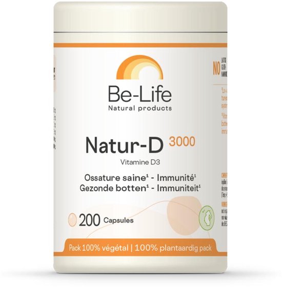 Be-Life Natur-D 3000 200 Capsules