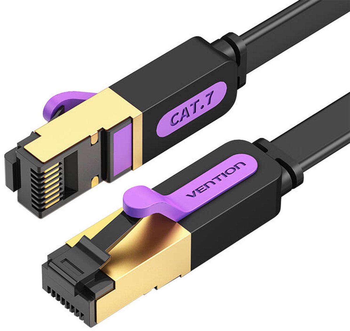 Vention Platte Kabel Patchcord Rj45 Voor Router Laptop Computer 10Gbps 3M