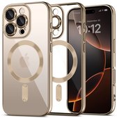 Tech-Protect Magflex Hoesje Voor Magsafe Iphone 16 Pro Max Glanzend Desert