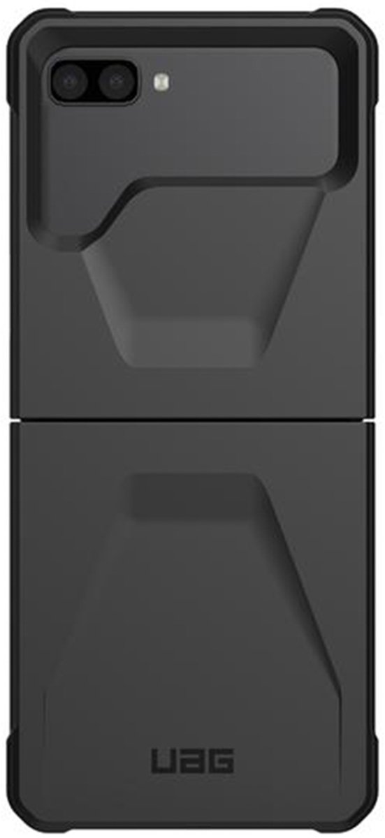 UAG Civilian Backcover Samsung Galaxy Z Flip 3 Zwart