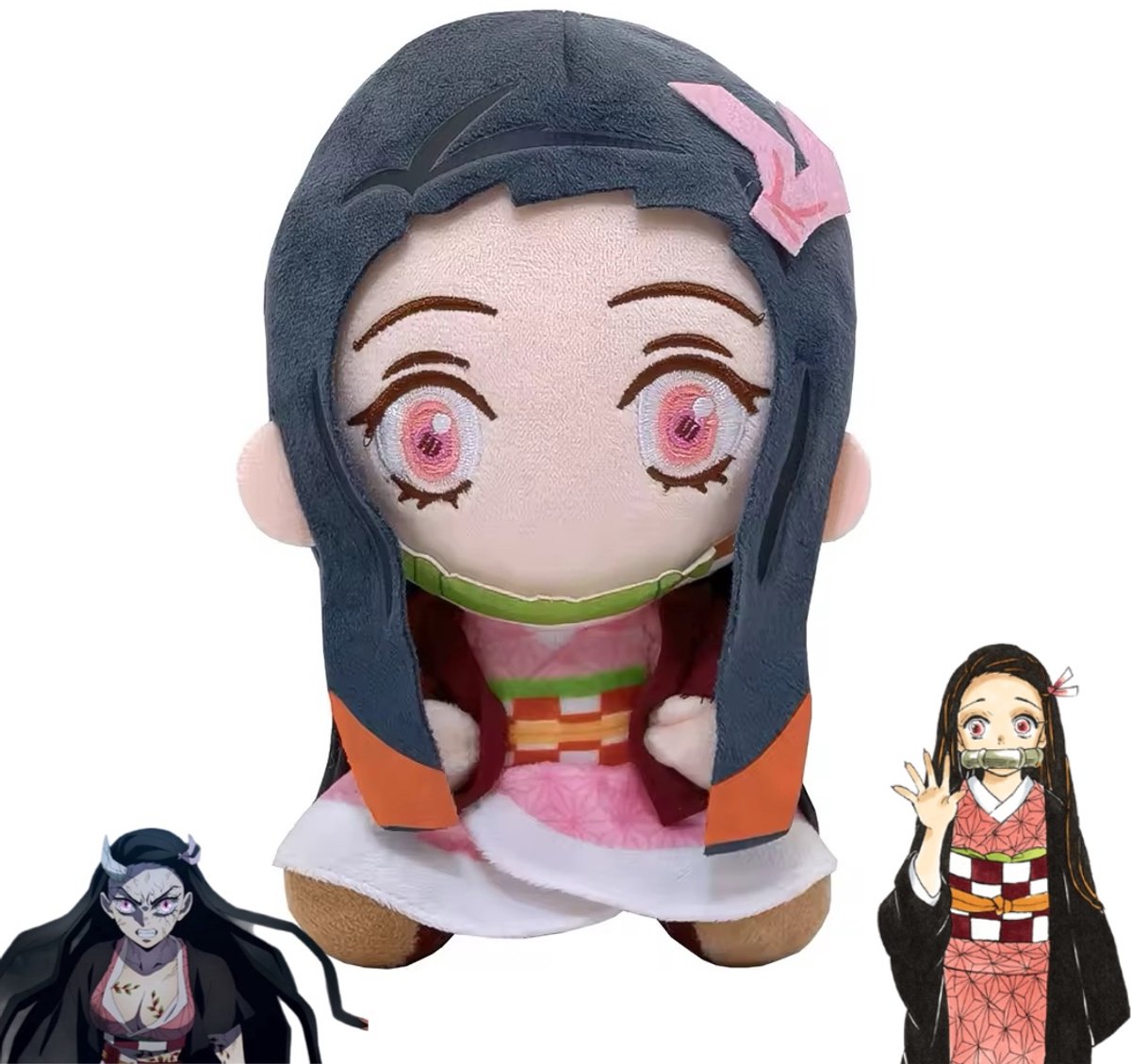 Nezuko Kamado | verzamelknuffel | Demon Slayer | Kimetsu no Yaiba | Demon | Zus | Anime | Nichirin | Knuffel | Plush | Pop | Cosplay | Tanjiro Kamado |