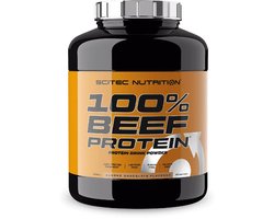 Scitec Nutrition® - 100% Beef Protein (1800 gram - Almond/Chocolate) - Amandel/Chocolade - 60 eiwitshakes - eiwitpoeder - eiwit - eiwitshakes - proteine shake - lactosevrij - glutenvrij