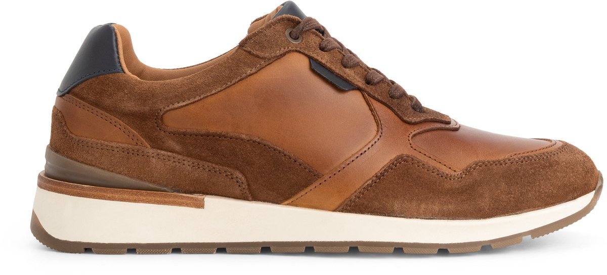 Travelin' Dalton Heren - Sneakers - Leer - Cognac