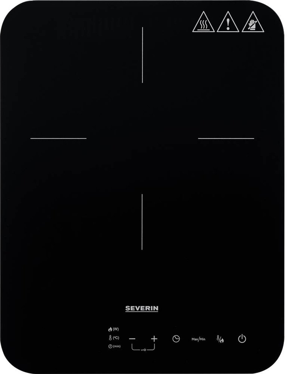 Severin KP 1032 Inductiekookplaat – 1-pits – Ø 22 cm – Touchbediening – Timer